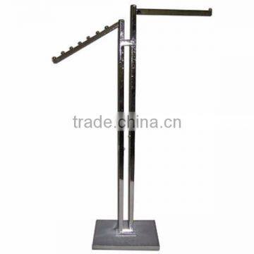 Floor Standing Metal Bag Display Stand With 10 Hooks photo-2