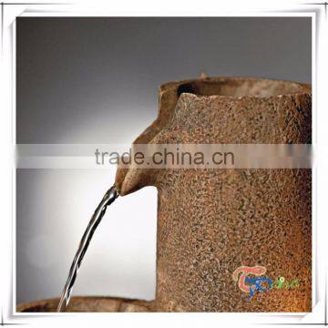 Indoor Tabletop Candle Holder Water Feature Fountain photo-4