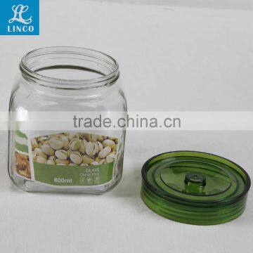 2015 Food Safe Mini Glass Candy Jar With Lid