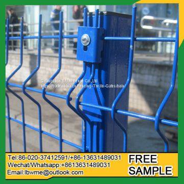 Chicago curved metal fence panel Evanston bending wire fencing