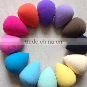 Hotsale BB cream powder puff latex free egg shape beauty sponge makeup sponge puff