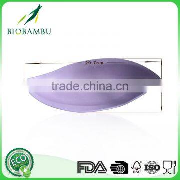 Reasonable price OEM available bamboo fber dinner plates for restaurants