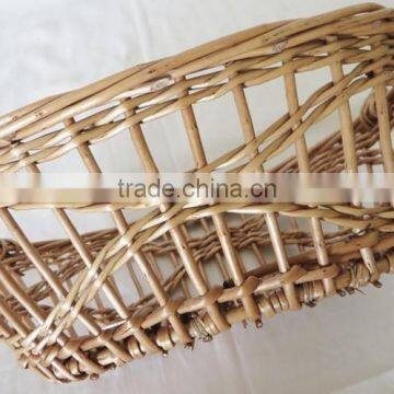 New Oval Bulk Kitchen Vegetable Wicker Storage Basket photo-5