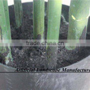 LXY160404 Green Plant Bamboo Bonsai,Artificial Fence Bamboo