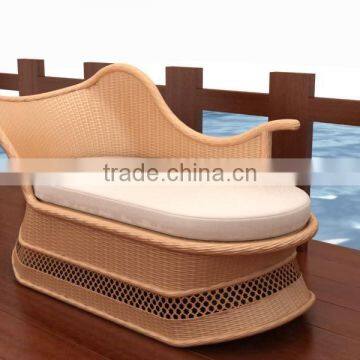 garden rattan chair or wicker outdoor queen chair