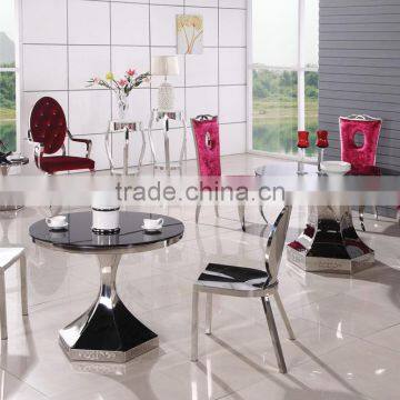 A8039 Cheap Round Dining Table and Chairs for Coffee Shop photo-3