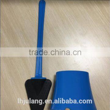 Plastic long handle closestool cleaning brush with holder/plastic closestool brush TPR/TPE