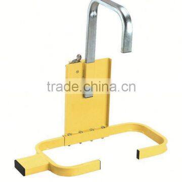 A1976 Heavy Duty Wheel Lock / Clamp Easy To Assemble Alloy Steel Keys Caravan Trailer Tyre Lock photo-3