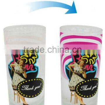 Glass Cup Picture Color Changing Magic Cup photo-2