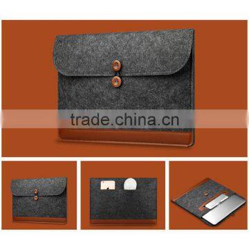 Wool Felt Envelope Sleeve Case Bag for MacBook11-12-13-15 Wool-Felt-Envelope-Sleeve photo-4
