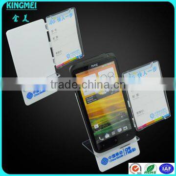 Custom Desktop Acrylic Cell Phone Case Display Stand Rack photo-5