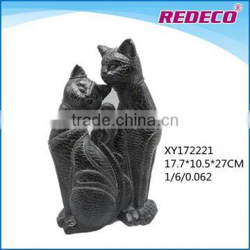 2017 personize resin cat decoration animal figurines