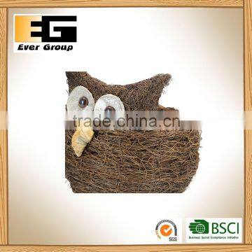 Natural Rattan Bird Shape for Garden Planting/decoration/storage Planter photo-6