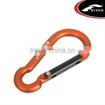 6cm Aluminum Frosting Custom Shaped Carabiner