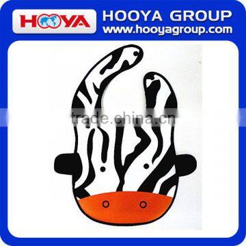 China waterproof soft neoprene baby bib wholesale zebra baby bib Infants Toddlers bib