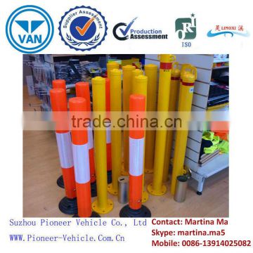 Reflective Traffic plastic plastic bollard