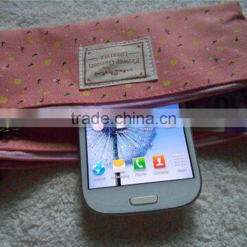 New Student's Canvas Pen Bag Pencil Case Cosmetic Bags Travel Makeup Bags photo-6