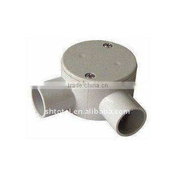 shallow junction box angle 2 way AS2053