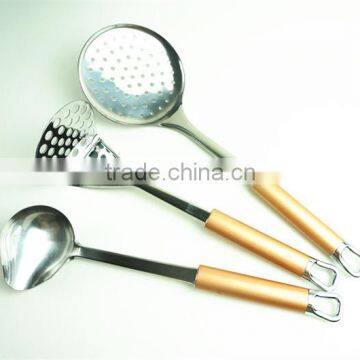33060 Stainless Steel Kitchen Cooking Utensils With Cover Handle