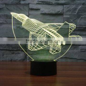 Touch Switch LED Light Home Decor Boys Gift 3D Vision Night Lamp photo-3