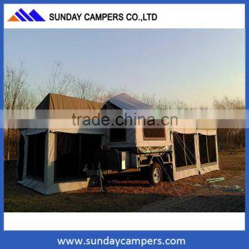 Motorcycle camping trailers off road camper trailer for sale