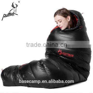 Top Quality Outdoor Fashion Mummy Duck Down Sleeping Bag photo-5