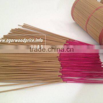 Cored incense sticks made from one of the most ancient and revered ingredients, agarwood, 100% pure with mild scent, 30cm