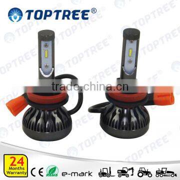 H11 Led Headlight Bulbs DC12V 29W 2800Lm Car Headlight Kit Cool White One Pair photo-3