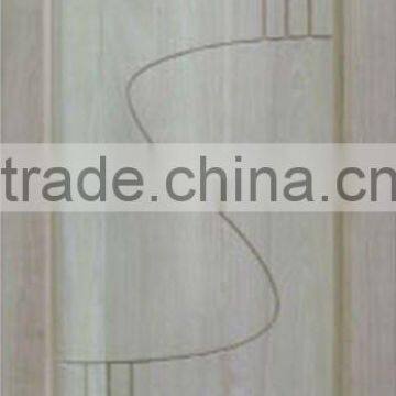 Solid Wood Groove Line Panel Door