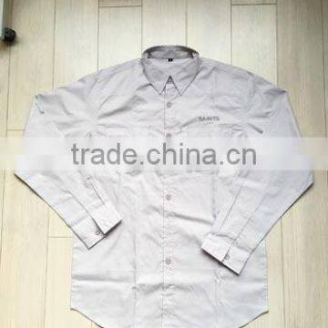 hiking shirt/mens outdoor shirt with glass hole