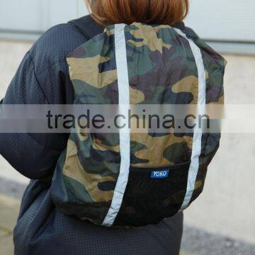 hi-vis reflective safety waterproof backpack cover