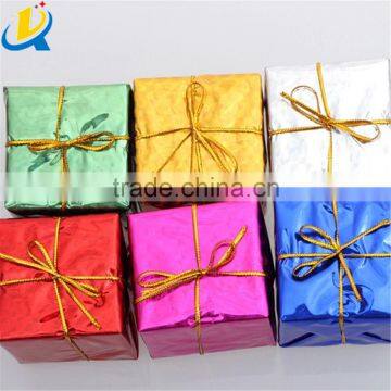 Newest Colorful Christmas Tree Ornaments Hanging Small Gift Package photo-2