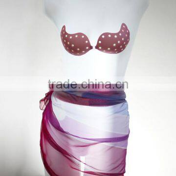 Hot Women Nude Sexy Invisible Silicone Free Strapless Bra photo-6