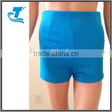 Wholesale Junior blue fitness wear women booty shorts