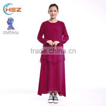 Zakiyyah S30 Wholesale Chromatic Clothing Formal Dress With Soft Abaya Pure Burqa for Muslim Women in Various Color Dubai
