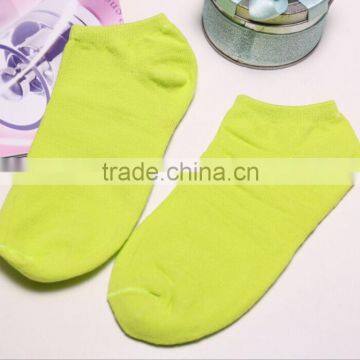 Zm40575b Factory Price Solid Color Women Socks Ladies Cotton Low-cut Liners Socks photo-6