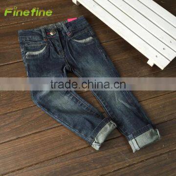 Wholesale Kids Jeans New Model Baby Clothes Kids Jeans Pants