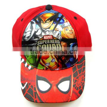 Cool Children caps&super hero boys baseball cap hats