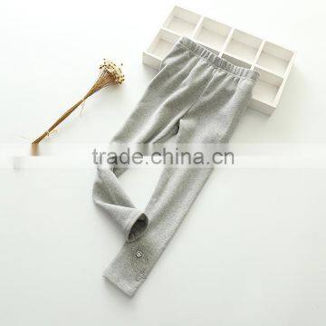 S15925A Kids Girls Spring Baby Elastic Waist Leggings photo-2