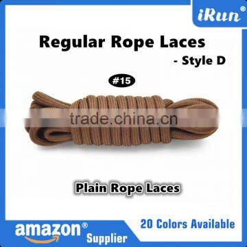 Top Quality Yeezy Rope Laces - Plain Rope Round Laces For Sale - Hiking Boots Shoestrings for Skating Sports Athletes