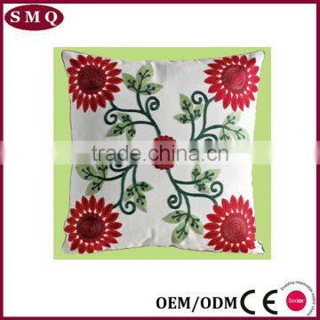 45*45cm Custom Embroidered Decorative Square Pillow photo-6
