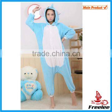 2015 Elephant onesie pajamas, thick pajamas