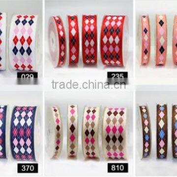 Hi-ana Ribbon 193 Lattice Printed Ribbon Princess Grosgrain Ribbon Printed Grosgrain Ribbon photo-3