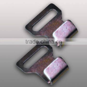 flat metal hook for 50mm cargo lashing belt(ratchet cargo strap)
