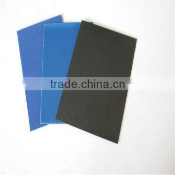 Acrylonirile Butadiene Styrene ABS sheet black/blue