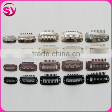 Factory Price Cheap Stainless Steel Wig Clips,Different Sizes Metal Hair Clip For Hair Extension