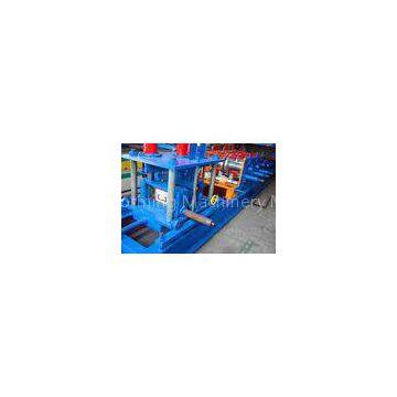 Full Automatic Strip Steel C Purlin Roll Forming Machine For Roof Panel