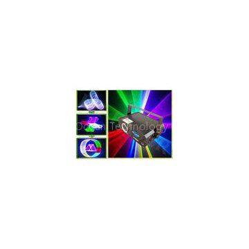 2D / 3D Change Sound Activated Laser Lights 300MW RGB for Advertising / Logo