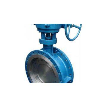 Cast Steel Flange Butterfly Valve