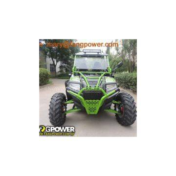 Cvt Transmission 2 Seats 4 Wheels Hydraulic Brake Disc 400cc Dune Buggy